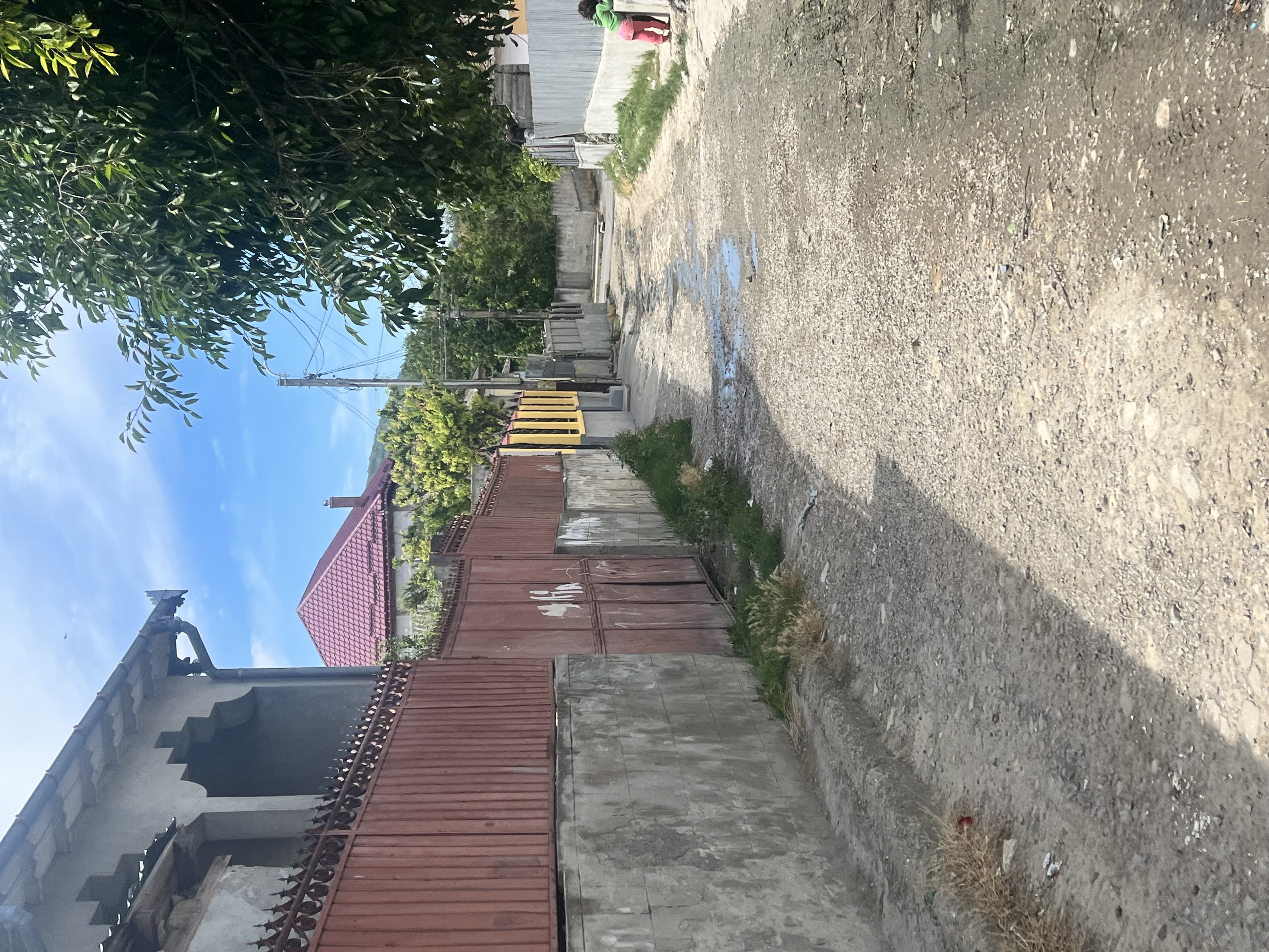 Street in Bendea neighbourhood, Babadag, Tulcea County, Romania, July 2023